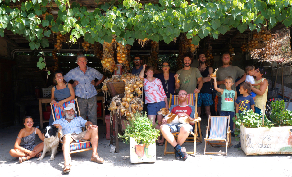 Ritratto di famiglia a colori